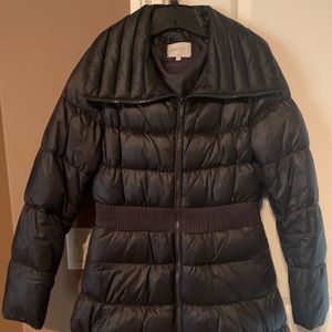 Black puffer by Laundry